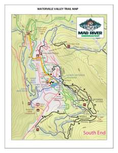 WATERVILLE VALLEY TRAIL MAP  OFFROAD TRIATHLON BIKE COURSE CUE SHEET (5 miles)   