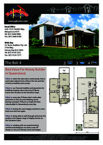 www.pjburns.com Head Office Unit[removed]Nicklin Way, Minyama Q 4575 Tel[removed]Fax[removed]