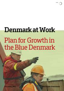 Denmark at Work Plan for Growth in the Blue Denmark December 2012