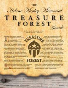 The  Helene Mosley Memorial TRE A S U RE Forest