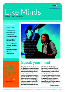 Like Minds ISSUE 48 n JUNEISSN