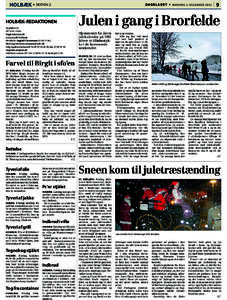 HOLBÆK  DAGBLADET SEKTION 2