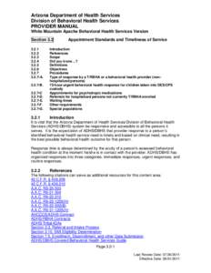 Arizona Health Care Cost Containment System / Healthcare in the United States / Medicaid / Foster care / Mental disorder / Health care / Primary Care Behavioral health / Health / Medicine / Medical ethics