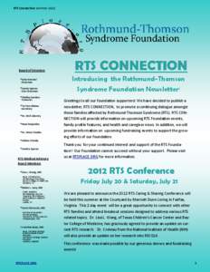 Rothmund–Thomson syndrome / RECQL4 / Sunscreen / Real-time strategy / Health / Syndromes / Genodermatoses