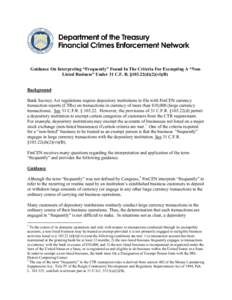 This Acknowledges receipt of your email to the Financial Crimes Enforcement Network(FinCEN)