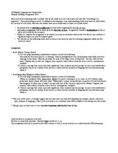 Microsoft Word - AP English Language Summer Reading 2014 _1_.doc