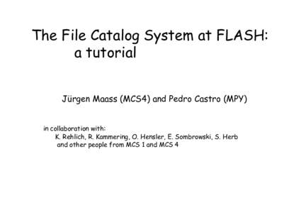 Microsoft PowerPoint - Castro_tutorial_File_system_FLAH_seimnar_2009_07_07.ppt