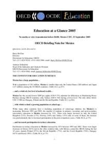 Microsoft Word - EAG 2005 Briefing Note - Mexico - Rev 2.1.doc