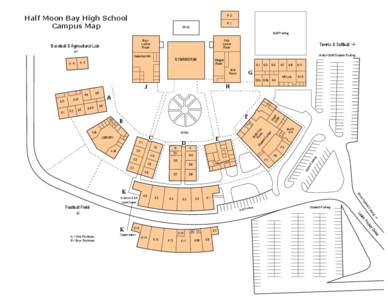 P-2  Half Moon Bay High School Campus Map  P-1
