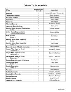 Newsom / State governments of the United States / California / Tom Torlakson / Daniel Logue