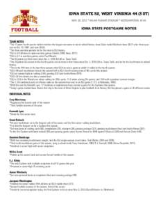 Kansas State Wildcats football team / Steve Slaton / College football / American football / National Football League