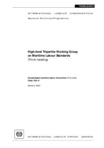 International relations / Maritime Labour Convention / Basic Safety Training / International law / Transport / Merchant navy / Law of the sea / International Maritime Organization / STCW