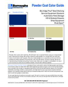 Color / Optical spectrum / Web colors / Paint / Color chart / Powder coating / Borroughs / Grey / Red