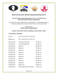 Commonwealth Chess Championships