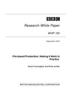 Research White Paper - WHP 155
