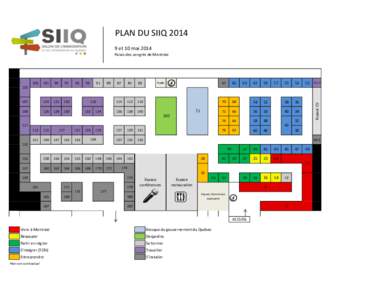 PLAN DU SIIQ[removed]et 10 mai 2014 Palais des congrès de Montréal 103