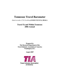 Microsoft Word - TennesseeTravelBarometer2006 _Stays metric_