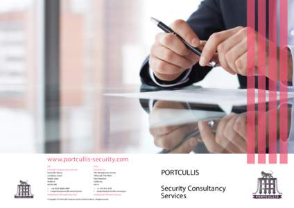 www.portcullis-security.com UK USA  Portcullis Computer Security Ltd