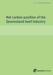 Net carbon position of the Queensland beef industry