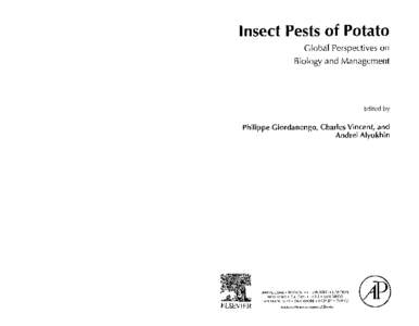 Insect Pests of Potato: Global Perspectives on Biology and Management