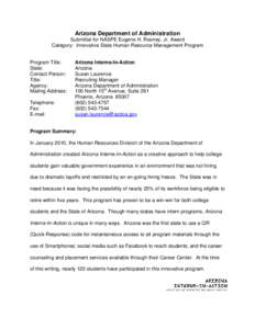 Microsoft Word - Arizona-Interns.doc