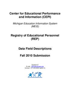 Center for Educational Performance and Information (CEPI)