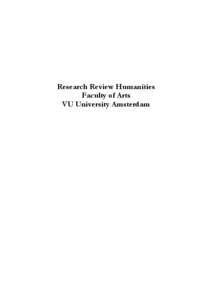 Microsoft Word - Report Humanities VUfinal _nagekeken_ _2_.doc