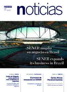 nº45 Mayo / May 2013 noticias SENER amplía su negocio en Brasil
