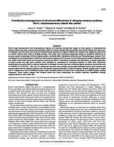3037 The Journal of Experimental Biology 212, [removed]Published by The Company of Biologists 2009
