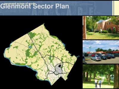 Glenmont Sector Plan scope of work presentation January 2012