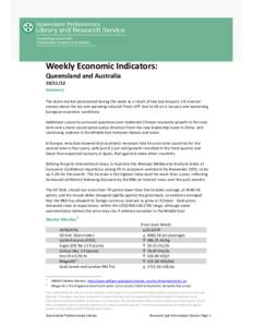 Microsoft Word - Weekly Economic Indicators 2012_11_19 (2).doc
