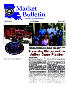 VOL. 97, No. 15  www.LDAF.la.gov July 24, 2014