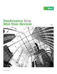 Bankruptcy Blog Mid-Year Review bfr.weil.com  2015