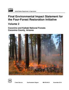Final Environmental Impact Statement for the Four-Forest Restoration Initiative, Volume 2