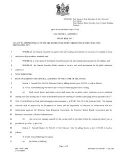 SPONSOR: Rep. Spence & Rep. Manolakos & Sen. DeLuca & Sen. Sokola; Reps. Hudson, Maier, Schooley, Sens. Cloutier, Bunting, Peterson  HOUSE OF REPRESENTATIVES