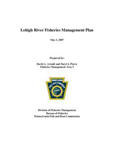 Microsoft Word - Lehigh River Management Plan Final[removed]doc