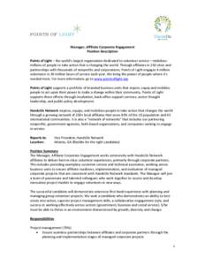 Microsoft Word - Manager Affiliate Corporate Engagement job description[removed]docx