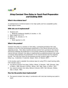 Microsoft Word - Using CTD to teach food preparation and cooking skills_moderate_.final.1011docx.docx