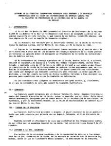 INFORME DE LA COMlSION INSTRUCTORA NOMBRADA PARA ATENDER A LA DENUNCIA PRESENTADA ANTE LA UNlON DE UNIVERSIDADES DE AMERlCA LATINA POR EL CLAUSTRO DE PROFESORE;S DE LA UNlVERSlD,AD DE LA H,ABANA EN EL EXILIO l.- ANTECEDE