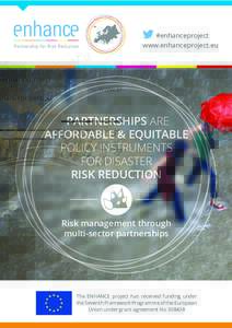Disaster preparedness / Actuarial science / Humanitarian aid / Security / Hazard analysis / Risk management / Disaster risk reduction / United Nations International Strategy for Disaster Reduction / Risk / Emergency management / Flood / Hazard