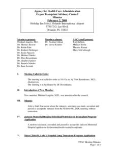 Microsoft Word - OTAC Meeting Minutes February[removed]_4_.doc