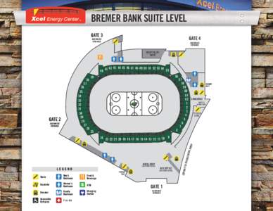 BREMER BANK SUITE LEVEL BREMER BANK SUITE LEVEL GATE 3  GATE 4