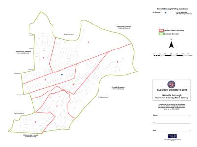 Manville Borough Polling Locations All Districts 1  NM