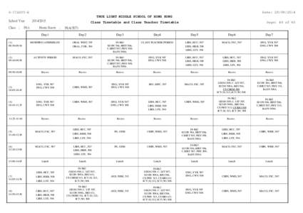 Microsoft Word - Class Timetable _01-09-2014__Hong.rtf