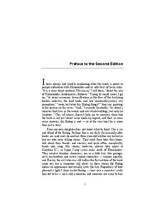 Preface to the Second Edition  I have always had trouble explaining what this book is about to people unfamiliar with Rhinelander and its odd twist of local color.