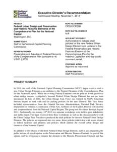 Visual arts / Cultural studies / Historic preservation / National Historic Preservation Act / Site plan / Urban design / United States Commission of Fine Arts / Federal Reserve System / General Services Administration / Landscape architecture / National Capital Planning Commission / Architecture