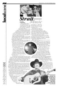 localscene  thursday, march 11, 1999 • State Press Magazine • page 13 George Strait