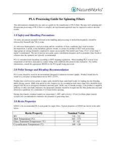 Mechanically Drawn Fiber Processing Guide