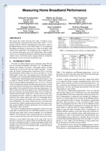 Network performance / Broadband / Digital subscriber line / Information theory / Modems / Throughput / Internet access / Low latency / Asymmetric digital subscriber line / Computing / Technology / Electronic engineering