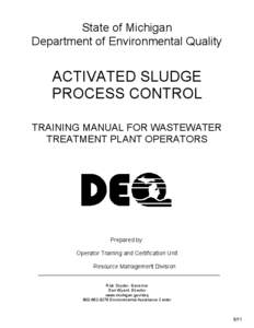 Activated Sludge Process Control Manual
